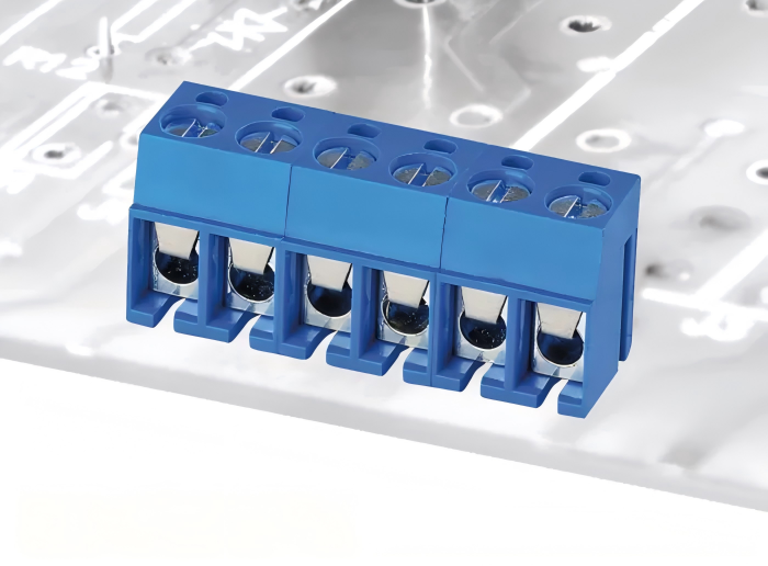 Blue KF300-5.0 DG300-5.0 screw type PCB terminal block 5.0mm pitch interchangeable barrier wiring connector for printed circuit board power and signal connection