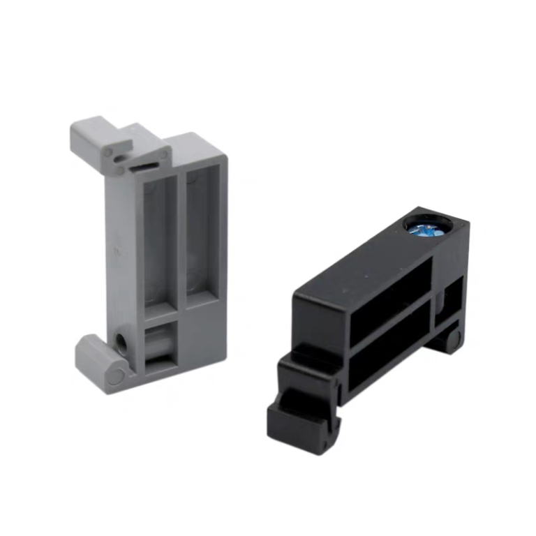 TBR-F DIN35 rail end stopper plastic fixed clamp for TBR TBD TBC series wiring terminal block