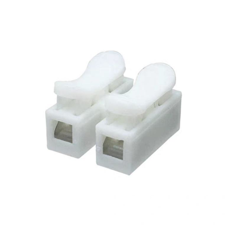 CH1 CH2 CH3 white push-in spring quick wiring terminal block tool-free fast electrical cable connector 1/2/3 pole