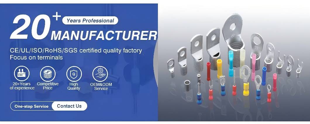 Insulated cord end terminals manufacturer with 20 years experience